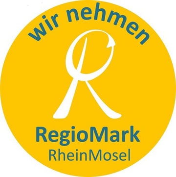 Zeichen der RegioMark RheinMosel: wir nehmen RegioMark